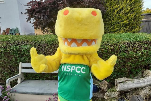 The Pantosaurus, NSPCC's mascot, has been turned into a book to help prevent children from experience sexual abuse.