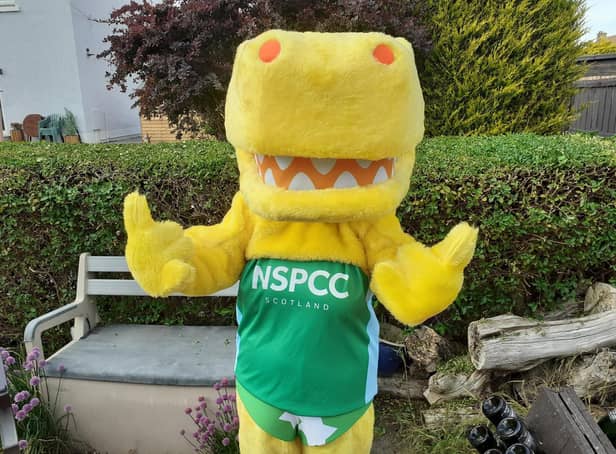 The Pantosaurus, NSPCC's mascot, has been turned into a book to help prevent children from experience sexual abuse.