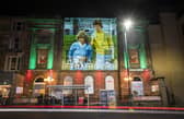 An image from the Scottish coming-of-age romantic comedy film Gregory’s Girl was projected onto the Filmhouse building after its closure last October. Picture: Jane Barlow