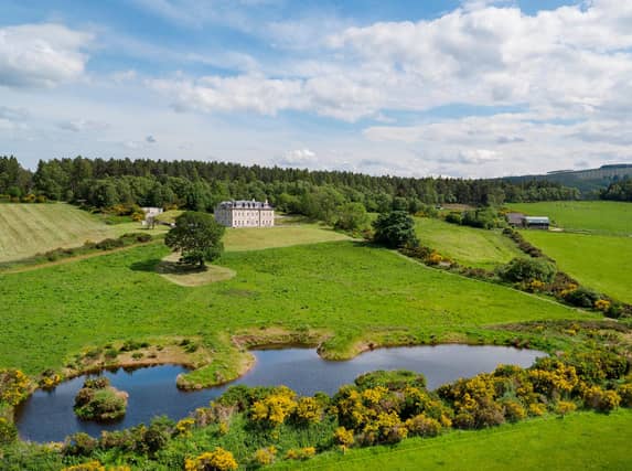 Cairnty Estate in Fochabers is one of the Scottish estates currently up for sale.