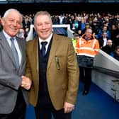 Rangers legends Walter Smith (left) and Ally McCoist.