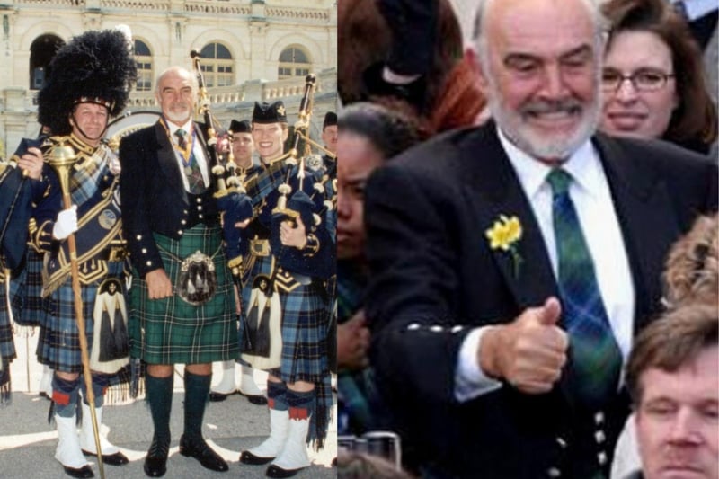 April 6 is not just famous for being the date of Scotland’s independence via the Declaration of Arbroath in 1320 - it has also gained notoriety as Tartan Day throughout the northern hemisphere in particular. In the US in 2008, an annual April 6 Tartan Day was proclaimed by President George W Bush, in the photograph above you can see the late Sean Connery in attendance back in 2002.