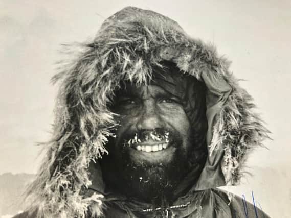Hugh Simpson on north polar pack ice in 1969