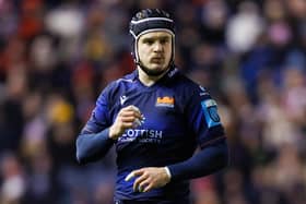 Edinburgh's Darcy Graham has emerged as a doubt for Scotland's Six Nations campaign, which gets underway in Wales on February 3. (Photo by Ross Parker / SNS Group)