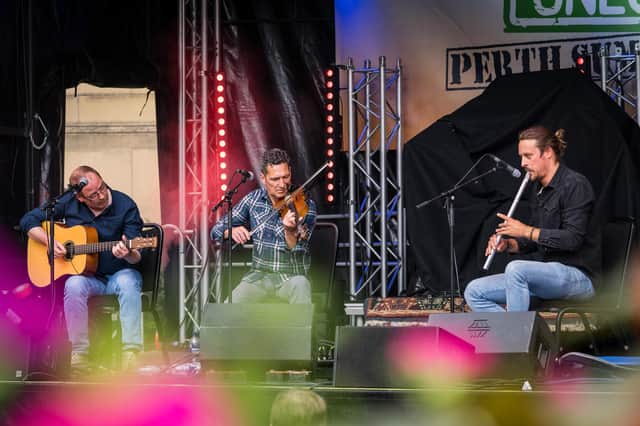 The Charlie McKerron Trio perform in Perth PIC: Ian Potter