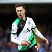 Plymouth Argyle's Ryan Hardie during the Sky Bet League One match at Ipswich on January 14, 2023.