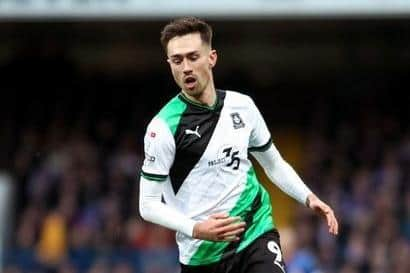 Plymouth Argyle's Ryan Hardie during the Sky Bet League One match at Ipswich on January 14, 2023.