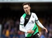 Plymouth Argyle's Ryan Hardie during the Sky Bet League One match at Ipswich on January 14, 2023.