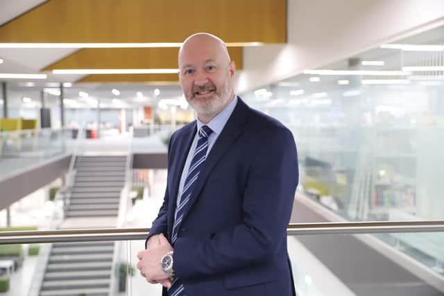 Kennny MacInnes, principal of Forth Valley College. Pic: Submitted