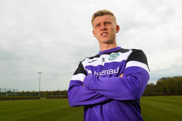 Hibs full-back Josh Doig.