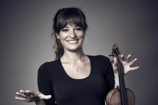 Nicola Benedetti normally performs in around 100 concerts every year. Picture: Andy Gotts