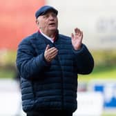 Arbroath manager Dick Campbell is relishing his side's top of the table clash against Kilmarnock on Friday night.  (Photo by Ross MacDonald / SNS Group)