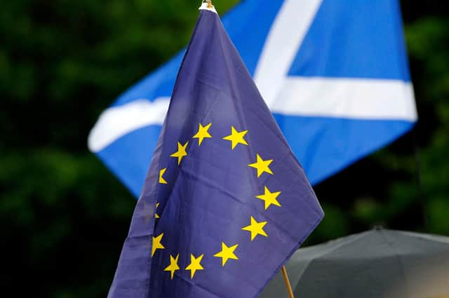 "Those Scottish people who value their Britishness won’t find that reflected in the actions of the government which is supposed to act in their interests too". Picture: Andy Buchanan/AFP via Getty Images