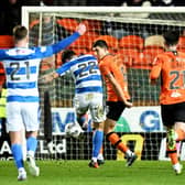 George Oakley scored a hat-trick in Morton's 3-2 win over Dundee United.