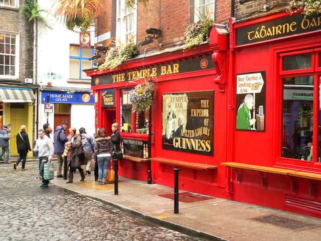 The hugely popular Temple Bar in Dublin has closed with immediate effect with pubs and clubs across the Republic asked to close from midnight tonight.