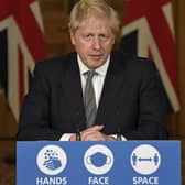 Boris Johnson broke his own Covid lockdown rules, then lied about it (Picture: Alberto Pezzali/pool/Getty Images)