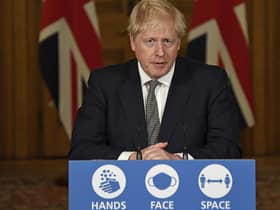 Boris Johnson broke his own Covid lockdown rules, then lied about it (Picture: Alberto Pezzali/pool/Getty Images)