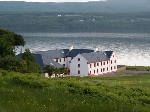 Holy Isle, near Arran in the Firth of Clyde, is home to community of Tibetan Buddhists