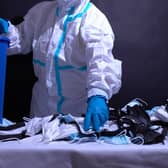 The items of PPE discarded in hospitals could be recycled into new products for the NHS such as operating theatre clogs, plastic bed pans, medical scrubs and even prosthetic finger joints.