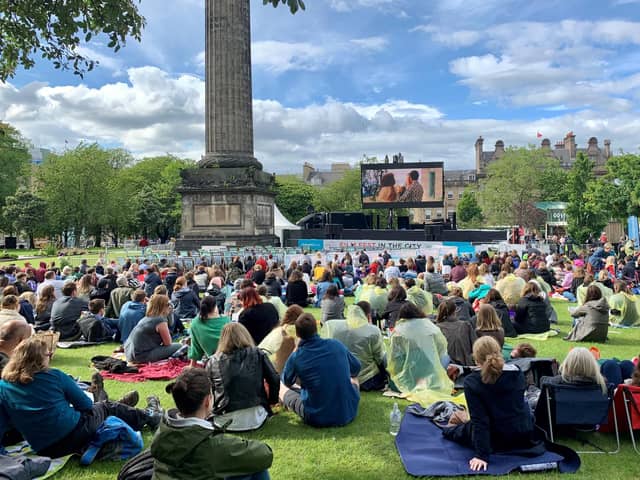 The Edinburgh International Film Festival has staged screenings outdoors in recent years.