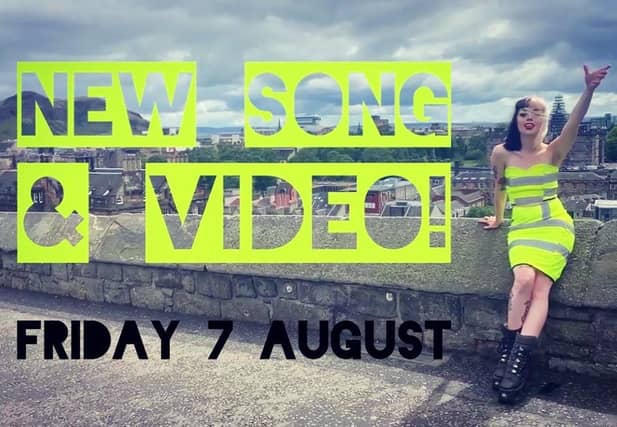 Laurie Black made her new music video Dark Days on the empty streets of 'Fringe-less' Edinburgh.