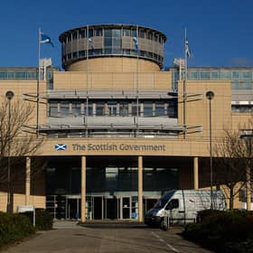 The Scottish Government building at Victoria Quay, Leith