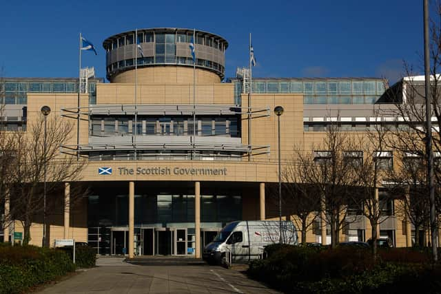 The Scottish Government building at Victoria Quay, Leith