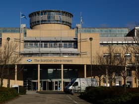 The Scottish Government building at Victoria Quay, Leith