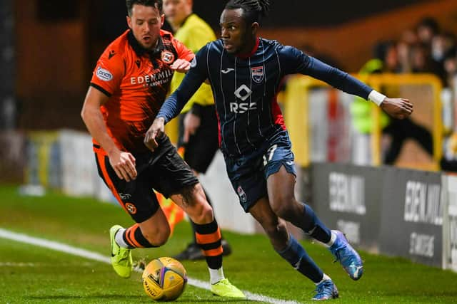 Ross County's Regan Charles-Cook is the league's top scorer. (Photo by Paul Devlin / SNS Group)