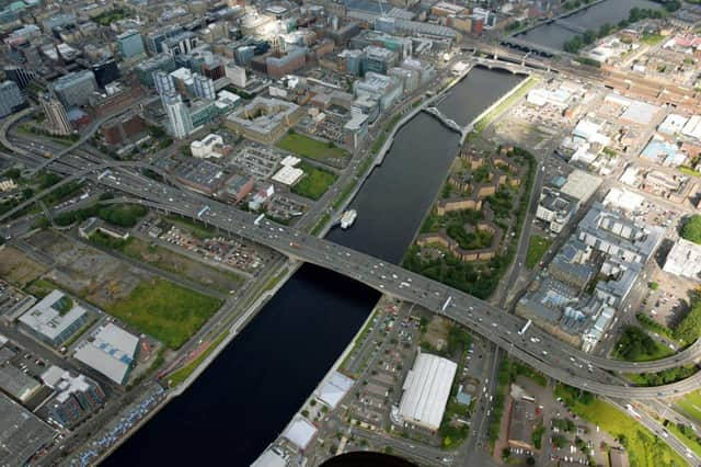 The 74 year-old is in a serious condition after being hit by a van on the Kingston Bridge, Glasgow.