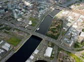 The 74 year-old is in a serious condition after being hit by a van on the Kingston Bridge, Glasgow.