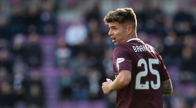 Jamie Brandon has left Hearts on loan. (Photo by Craig Foy / SNS Group)