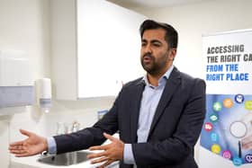 Scotland’s health secretary Humza Yousaf is under pressure over GP shortages and A&E waiting times. Picture: PA
