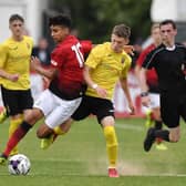 Charlie Allen made his Linfield debut at just 15. Picture: SNS