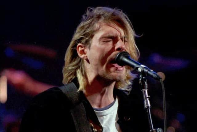 April 5 marks 29 years since the passing of iconic musician Kurt Cobain - we explore his Scottish links here. Cr: (AP Photo/Robert Sorbo).