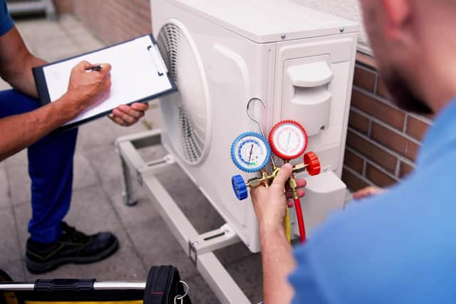 Electric heat pumps are crucial for the decarbonisation of heat – they use technology like that found in a refrigerator, but in reverse, extracting heat from a source and then amplifying and transferring the heat to where it is needed