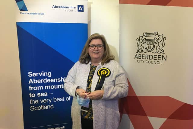 Jackie Dunbar MSP.