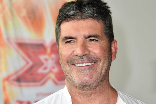 Simon Cowell at The X Factor auditions back in 2017. PIC: Anthony Devlin.