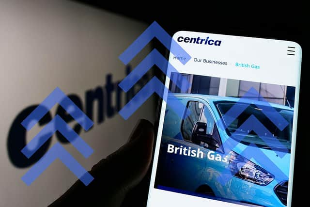 Centrica, British Gas' owner, reported profits of £969m for the first six months of 2023. Credit: Getty/Adobe/Mark Hall