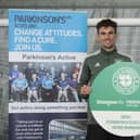 Celtic's Matt O'Riley during a photocall to promote the launch of Celtic's walking football programme in collaboration with Parkinson's UK and Glasgow Life at Toryglen Regional Football Centre.  (Photo by Craig Foy / SNS Group)