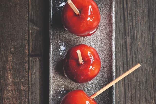 Candied apples Pic: Susie Lowe