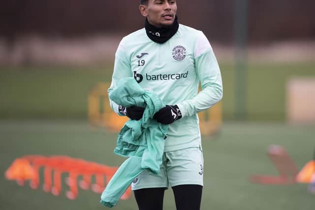 Demitri Mitchell has left Hibs and will reunite with former Easter Road assistant Gary Caldwell. (Photo by Paul Devlin / SNS Group)