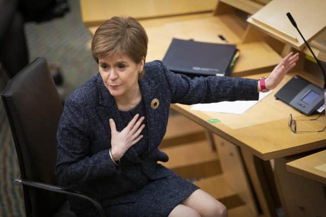 Nicola Sturgeon was asked about whether she would accept the offer to use the armed forces to help with the vaccine roll-out