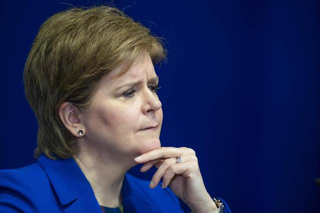 First Minister Nicola Sturgeon. Picture: Jane Barlow-Pool/Getty Images