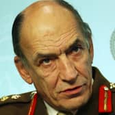 General Sir Mike Jackson is best remembered for his crucial role in Kosovo in 1999 (Picture: Stefan Rousseau/AFP via Getty Images)