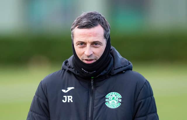 Former Hibs manager Jack Ross is wanted by Queen's Park. (Photo by Mark Scates / SNS Group)