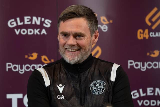 Motherwell manager Graham Alexander.