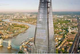 Shangri-La The Shard, London, occupies 18 floors of the landmark building, Western Europe’s tallest. Pic: Contributed