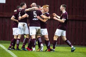 Tranent were top of the league when last season was abandoned and are aiming to win the Premier Division this season. Picture: Lisa Ferguson