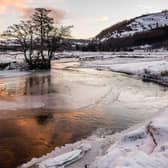 On display: The Clunie River (Photo: St Margaret’s Braemar)